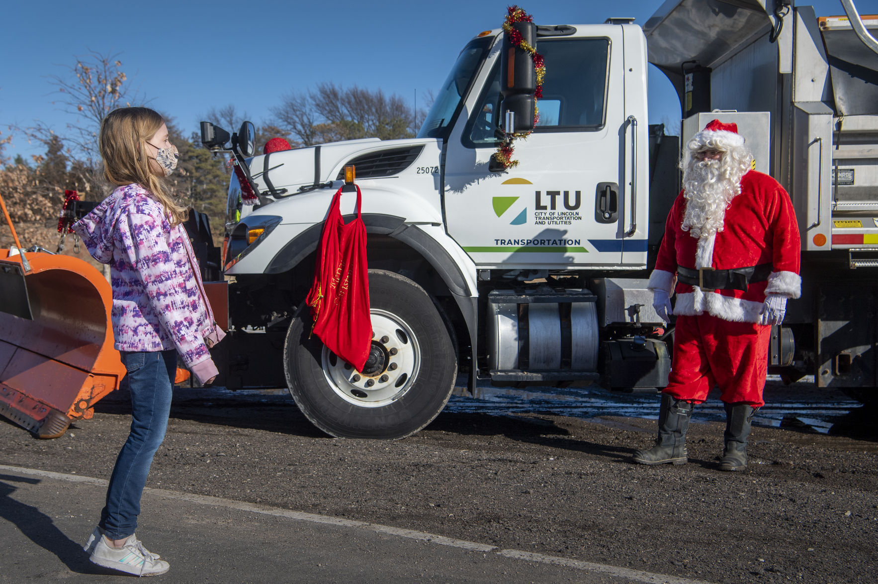 Snowplow Santa